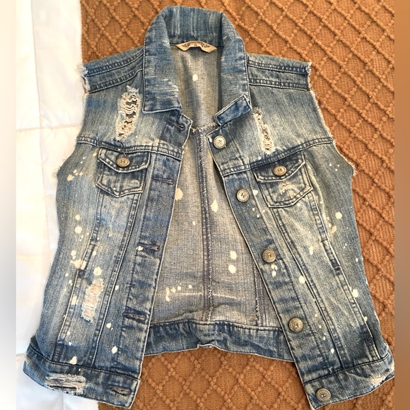 Highway Jeans brand jean vest size xs - Picture 1 of 2